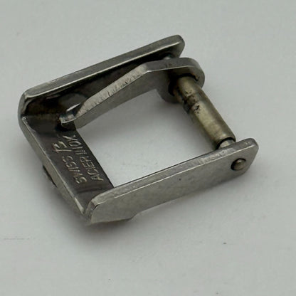 12mm Vintage Omega Watch Buckle Original Stainless Steel Acier Inox Swiss PARTS