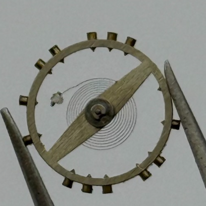 AS 1194 Balance Wheel Complete And Spring Inca Renata 42 M Watch Movement Parts 