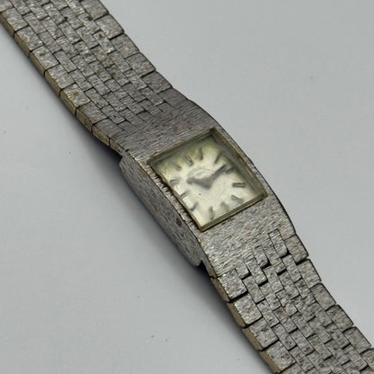 15mm Vintage Rotary Swiss Bark Affect Stainless Manual Wind Watch PARTS / REPAIR