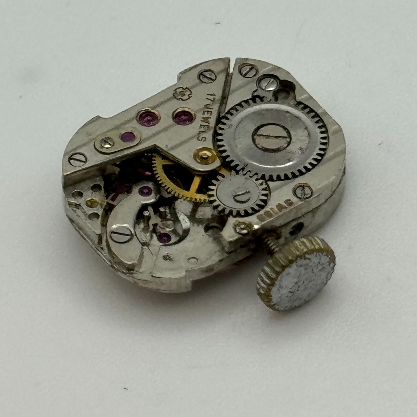 AS 1234 Ladies Manual Wind Watch Movement Swiss 17 Jewels Parts Repair 12.2mm