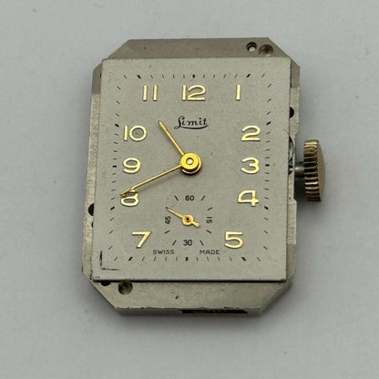 20.6mm Running Limit Revue 54 High Grade Tank Watch Movement Manual Wind PARTS