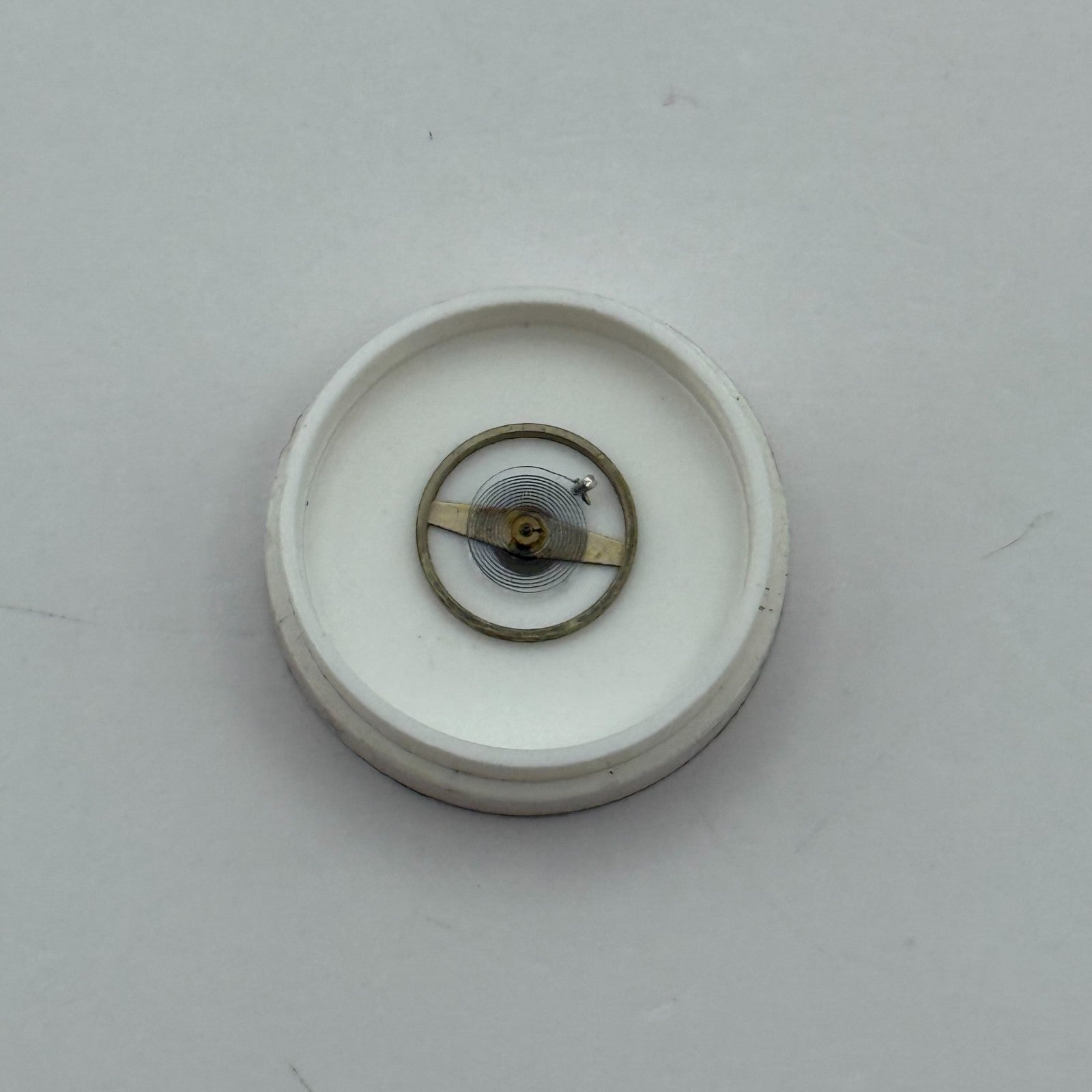 ST 69 Balance Wheel Complete And Spring 6¾-8''' 1155 M Watch Movement Parts