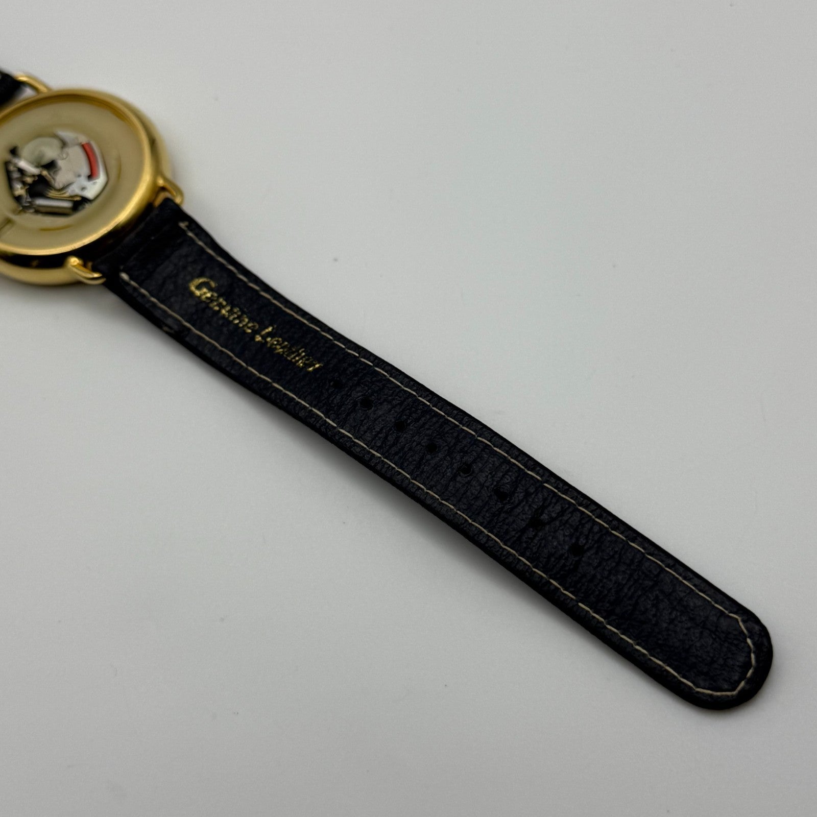 Fossil Collection Quartz Watch Black Leather Strap 34mm PARTS REPAIR