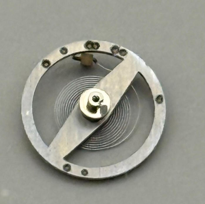Brac 2021 Balance Wheel Complete And Spring 5¼’’’ 69 M Watch Movement Parts NOS