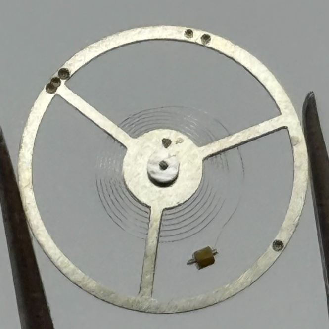 EB 8381 8391-66 Balance Wheel Complete And Spring 10 1/2''' Watch Movement Parts