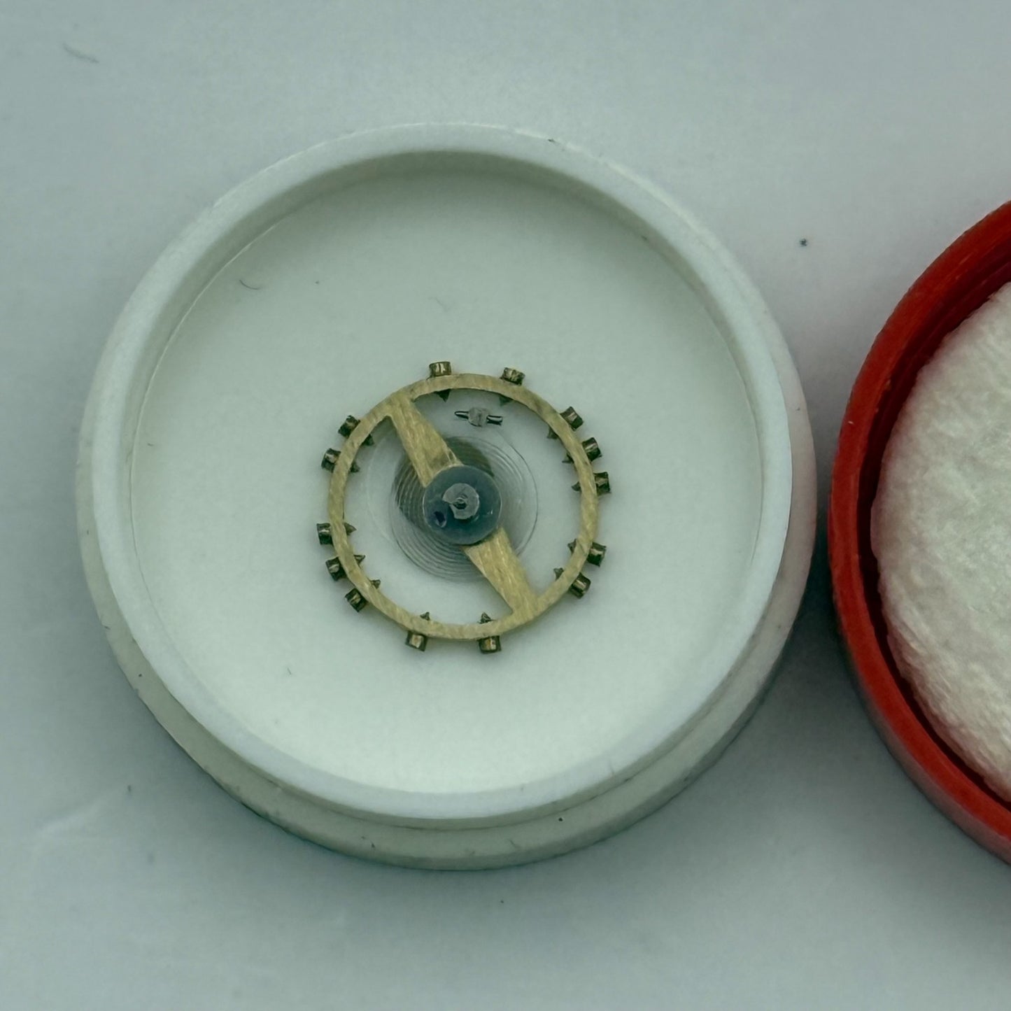 Felsa 302 Balance Wheel Complete And Spring 5 1/4''' 181 Watch Movement Parts