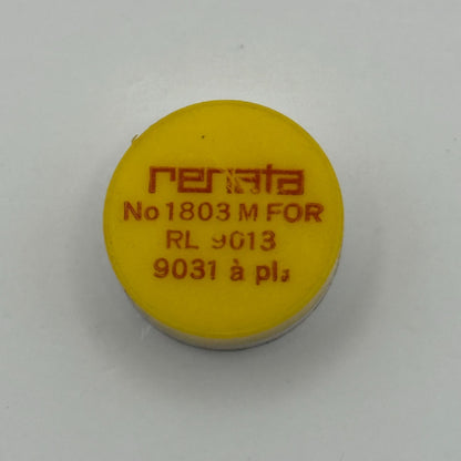 RL 9013 9031 Balance Complete a pla. Renata 1803 M Watch Movement Parts DAMAGED