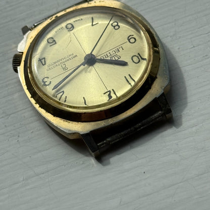 Men's Vintage Lectro BFG 866 Running Swiss Made Manual Wind Watch PARTS