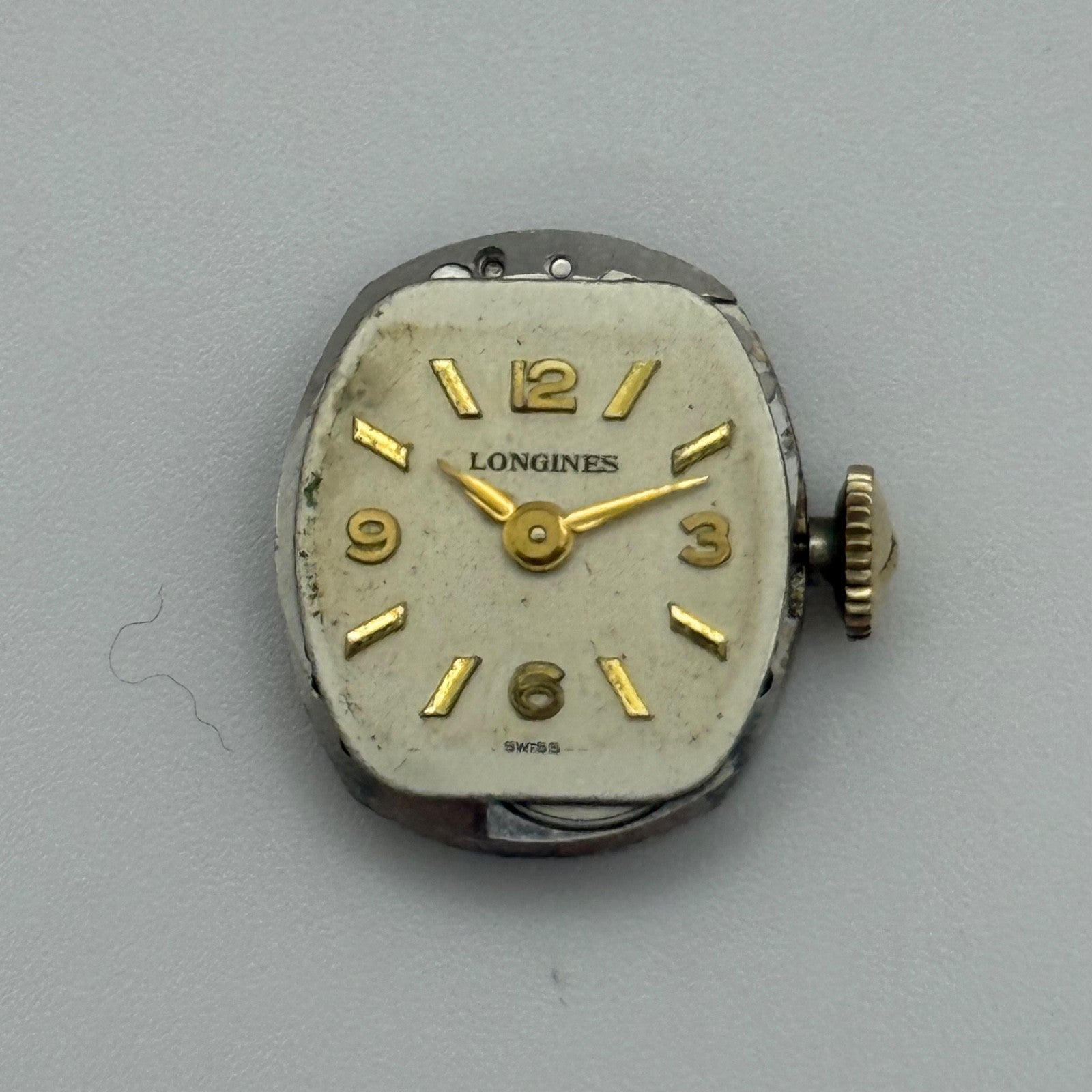 Longines 14.16 Watch Movement Running Ladies Manual Vintage Swiss Parts 14.2mm