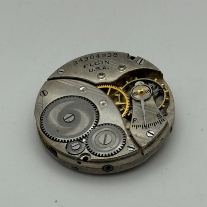 1921 Antique 3/0s Elgin 463 Model 3 American Watch Movement PARTS REPAIR SPARES