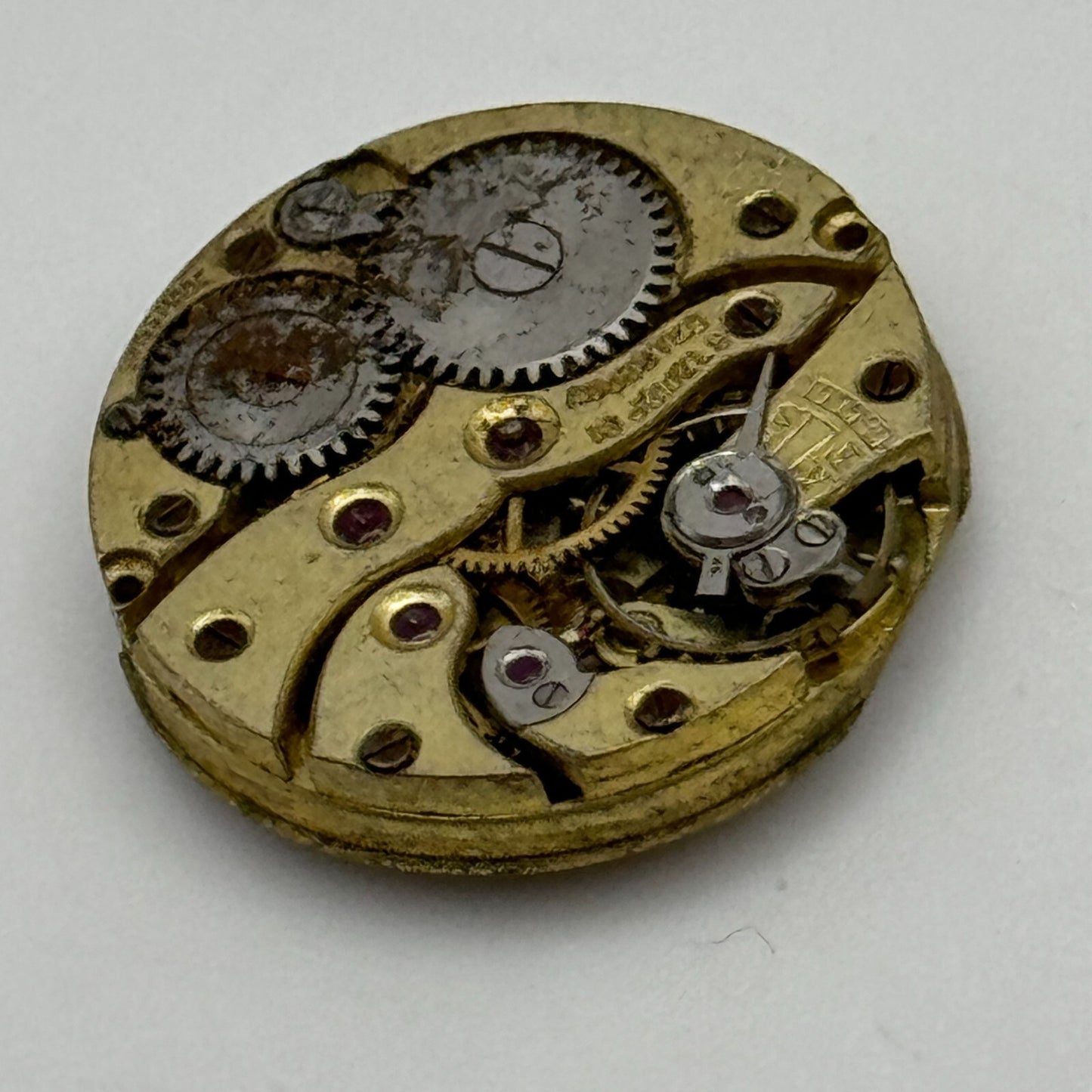 19.8mm Mappin 18 Jewels Sub Seconds Manual Wind Trench Watch Movement PARTS