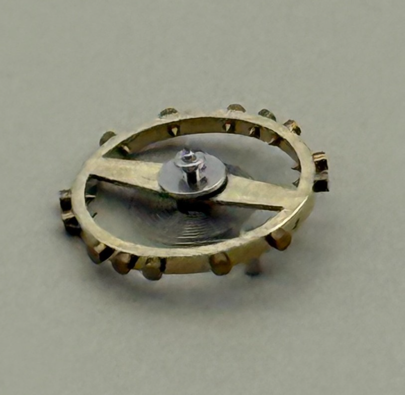 FHF 60 Balance Wheel Complete And Spring  6¾-8’’’ 200 M Watch Movement Parts NOS