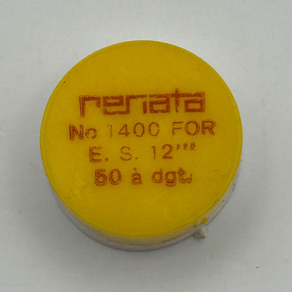 ES 50 Balance Complete 12’’’ a dgt. Renata 1400 Watch Movement Parts Vintage