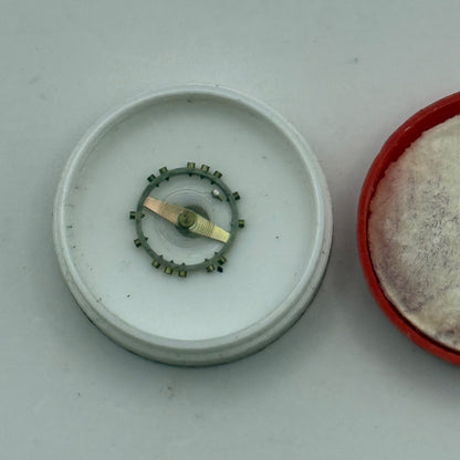 AS 1051 Balance Wheel Complete And Spring 5 1/4''' 34 M Watch Movement Parts NOS