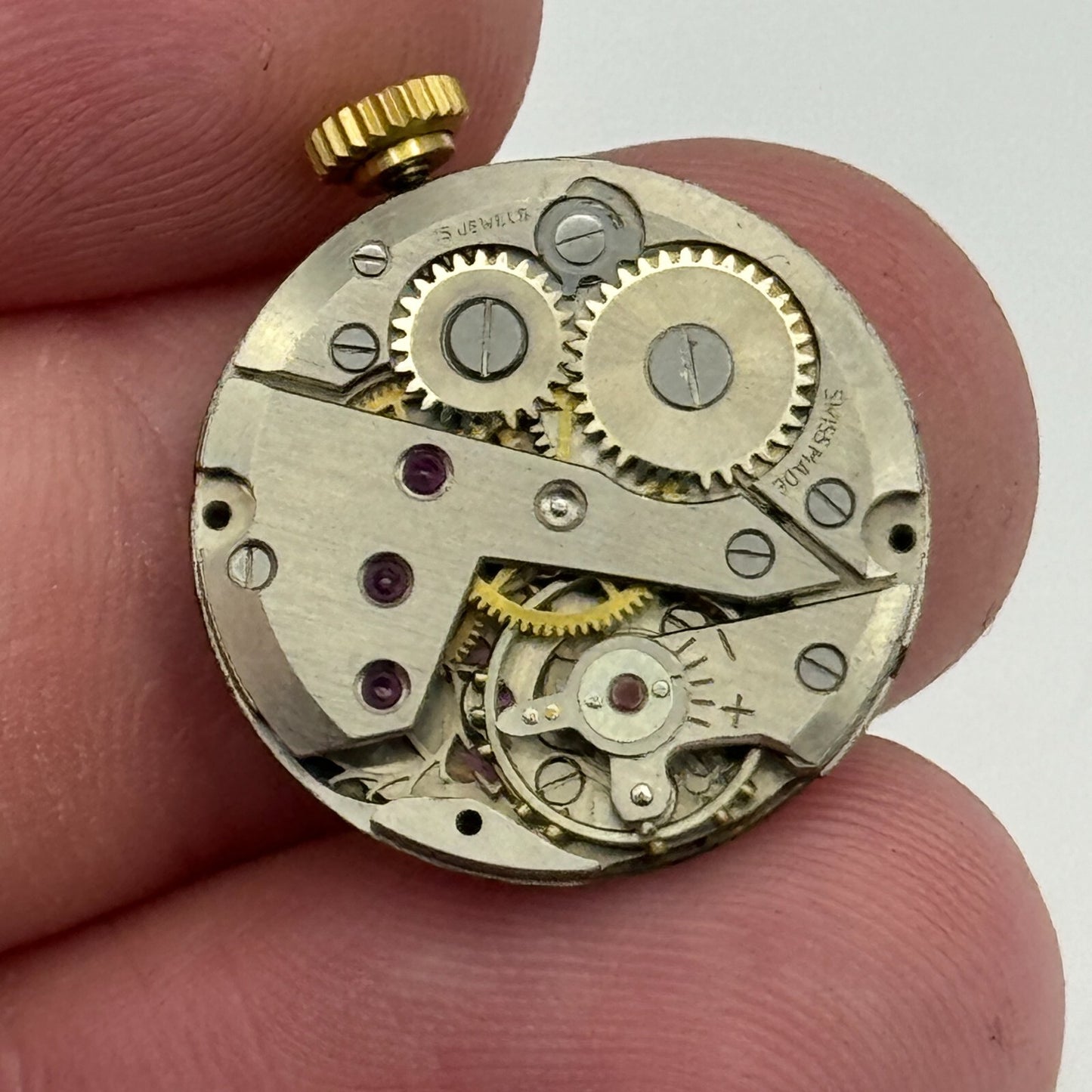 19.7mm Running Verity ETA 980 Sub Seconds Manual Wind Swiss Watch Movement PARTS
