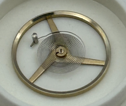 AS 1710 1814 Balance Wheel Complete And Spring Ord + Inca 1576 M Watch Parts NOS