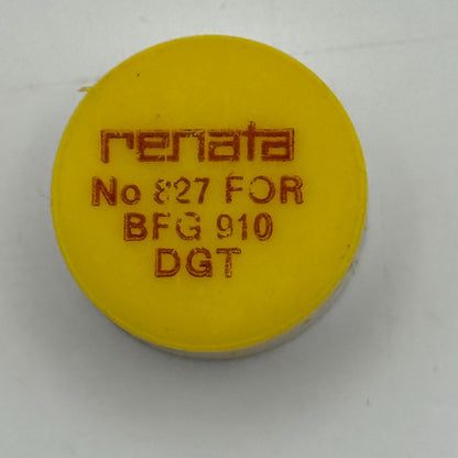 BFG 910 Balance Wheel Complete And Spring  Renata 827 Watch Movement Parts 