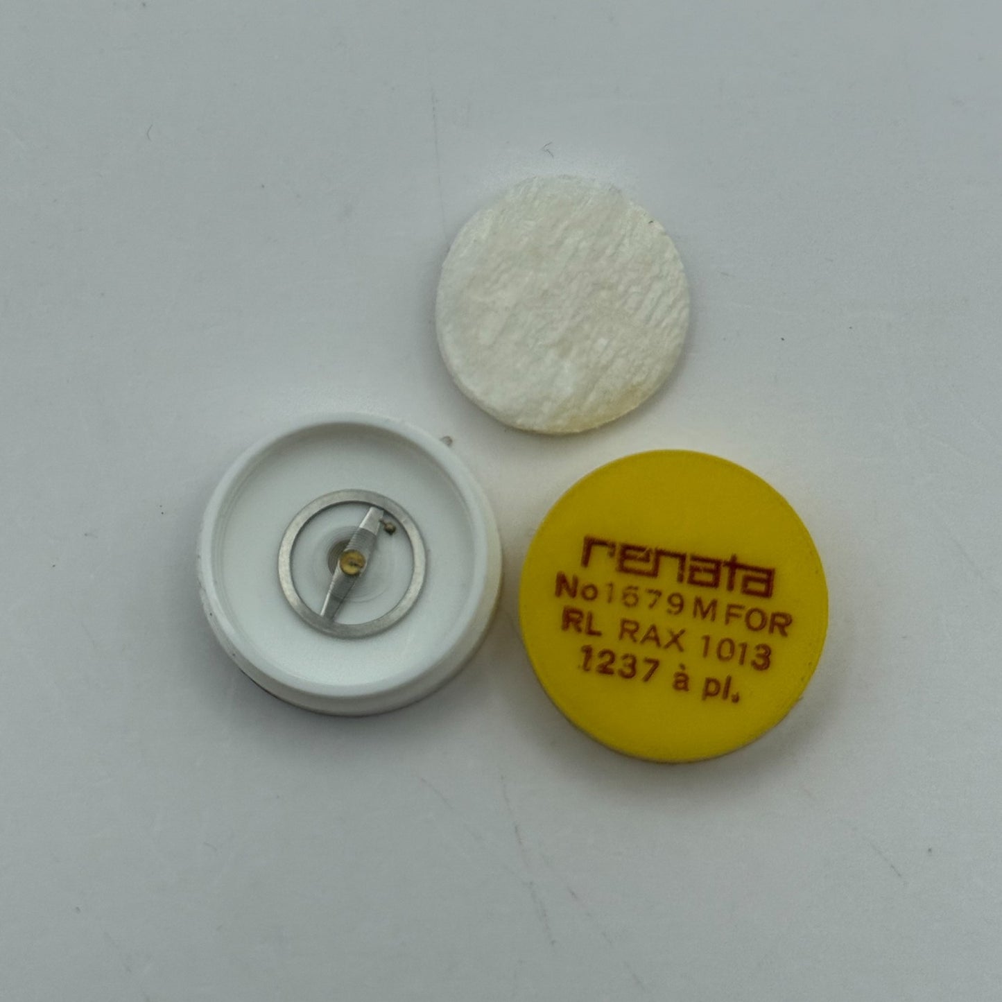 RL RAX 1013 1237 Balance Wheel Complete And Spring 1679 M Watch Movement Parts