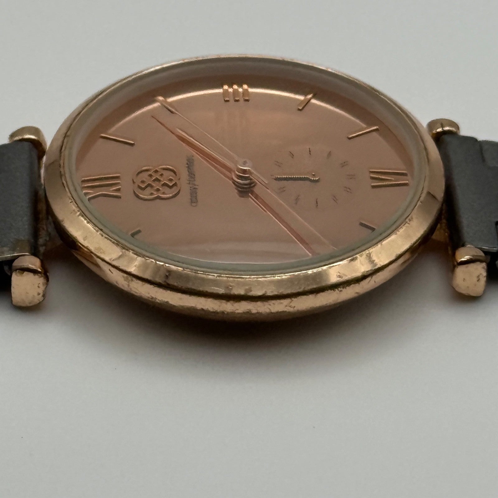 Working Daisy Fuentes Sub Seconds Ladies 33mm Quartz Watch DF145RGGY New Battery