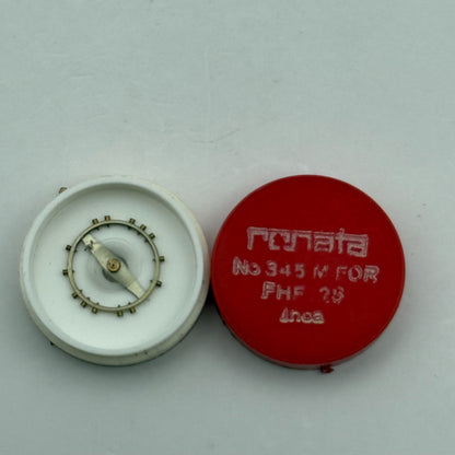 FHF 23 Balance Wheel Complete And Spring Inca 345 M Watch Movement Parts NOS
