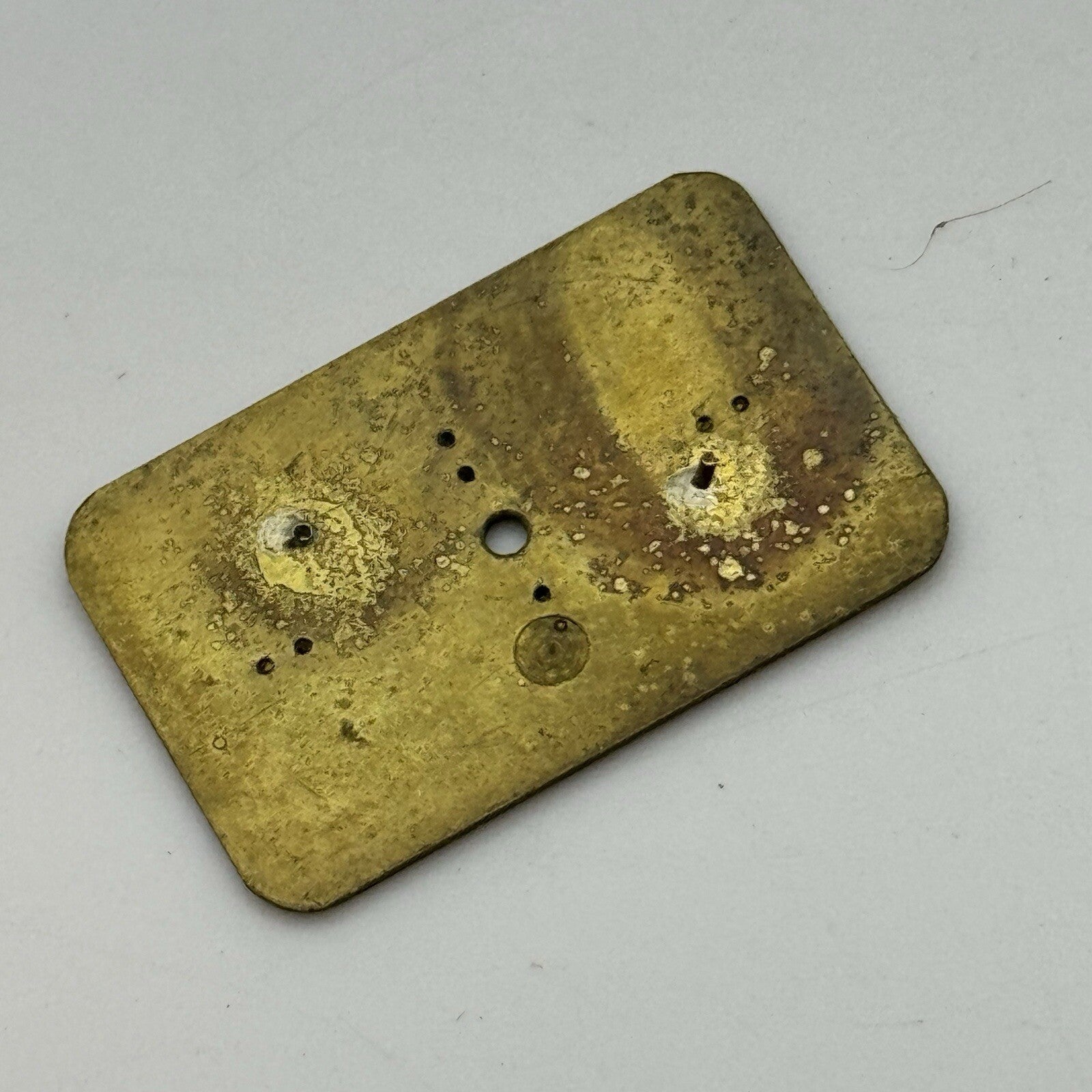 18.1mm x 28.3mm Omega De Ville Tank Rectangle Ladies Watch Dial Spares Parts