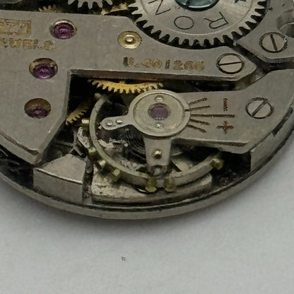 19.6mm Rone 877 FHF 63 Balance Ok Manual Wind Swiss Watch Movement PARTS SPARES