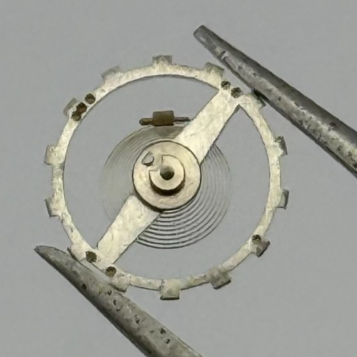 EB 1431 Balance Wheel Complete And Spring 8 3/4’’’ 120 Watch Movement Parts NOS