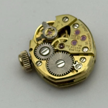 13.1mm Running Vintage Ladies Bulova 5BD Manual Wind Swiss Watch Movement PARTS