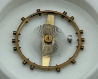 Felsa 4000 Balance Wheel Complete And Spring Inca 965 M Watch Movement Parts NOS