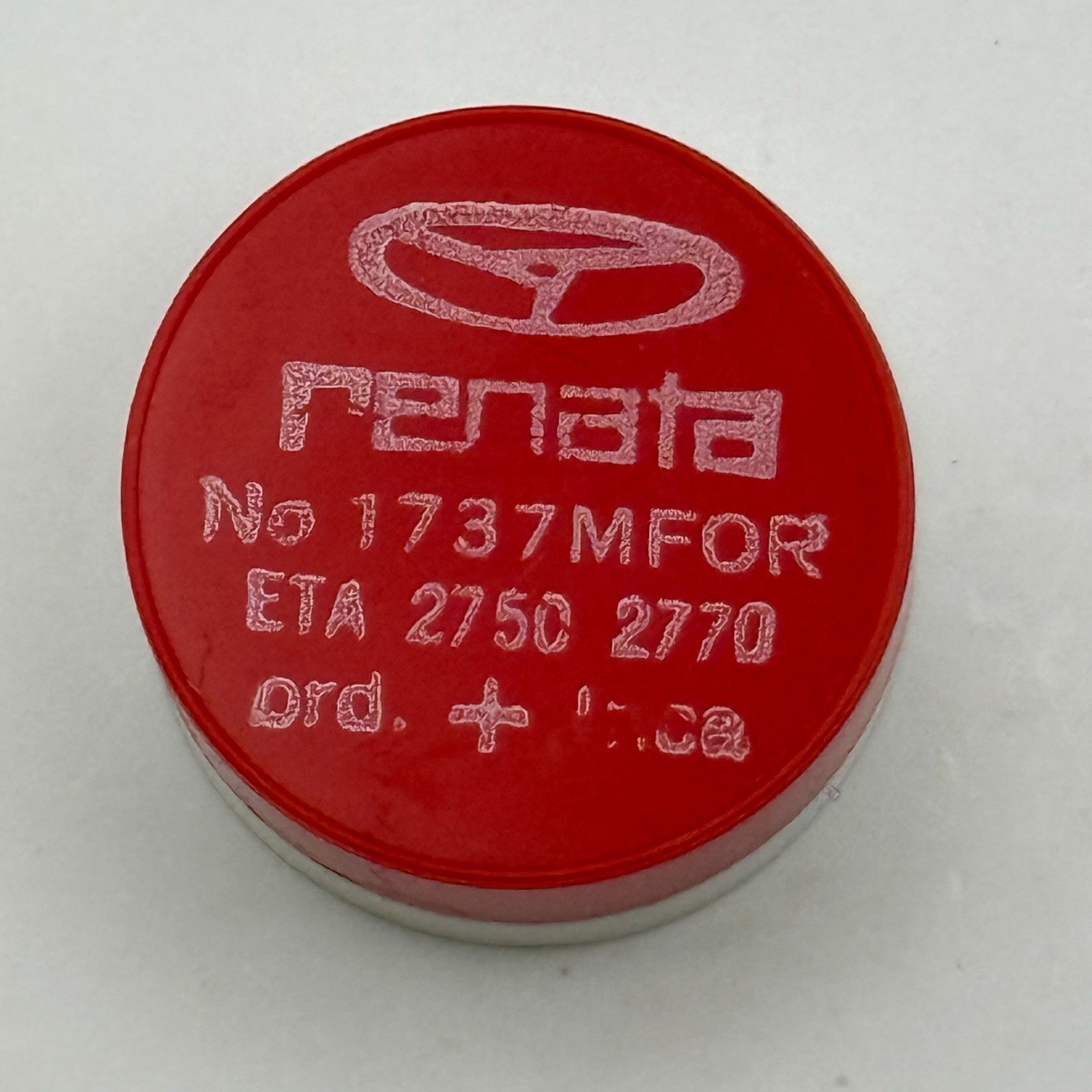 ETA 2750 2770 Balance Wheel Complete And Spring Ord + Inca  1737 M Watch Parts