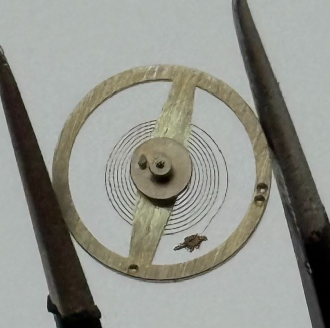 Oris 380 Balance Wheel Complete And Spring 6¾-8’’’ 398 M Watch Movement Parts 