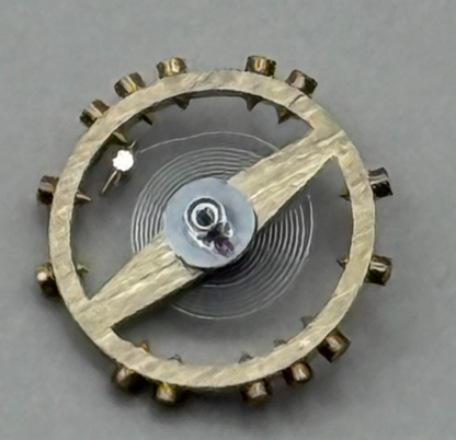 AS 976 1012 Balance Wheel Complete And Spring Inca 532 M Watch Movement Parts 