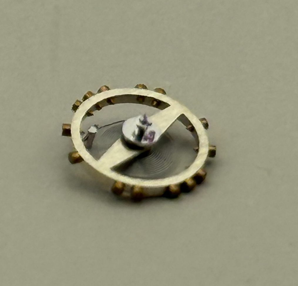 AS 976 1012 Balance Wheel Complete And Spring 29 M Watch Movement Parts NOS