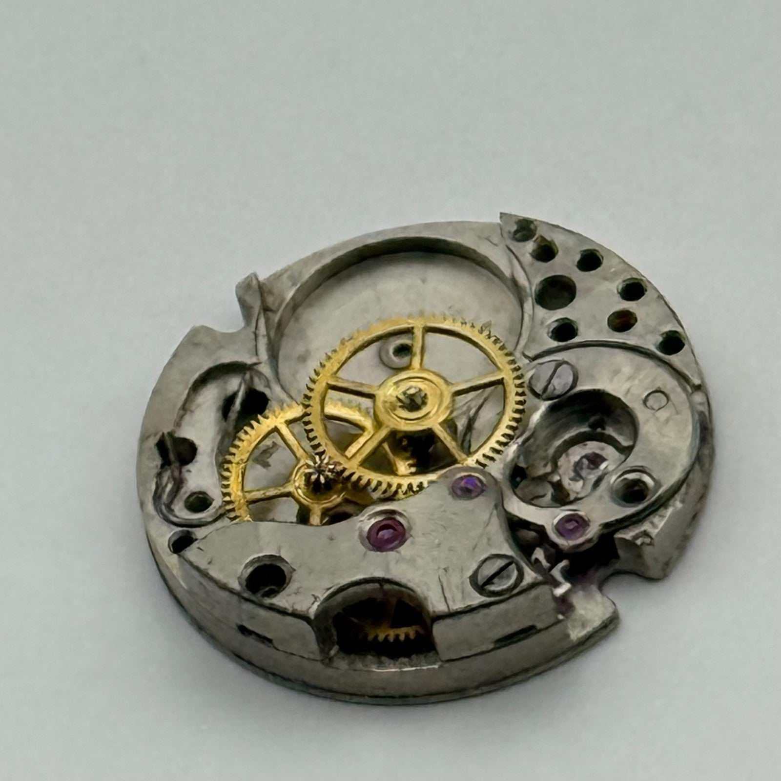 Jaeger Le Coultre 12 Watch Movement x 2 & Spares Vintage Swiss Parts 14.9mm