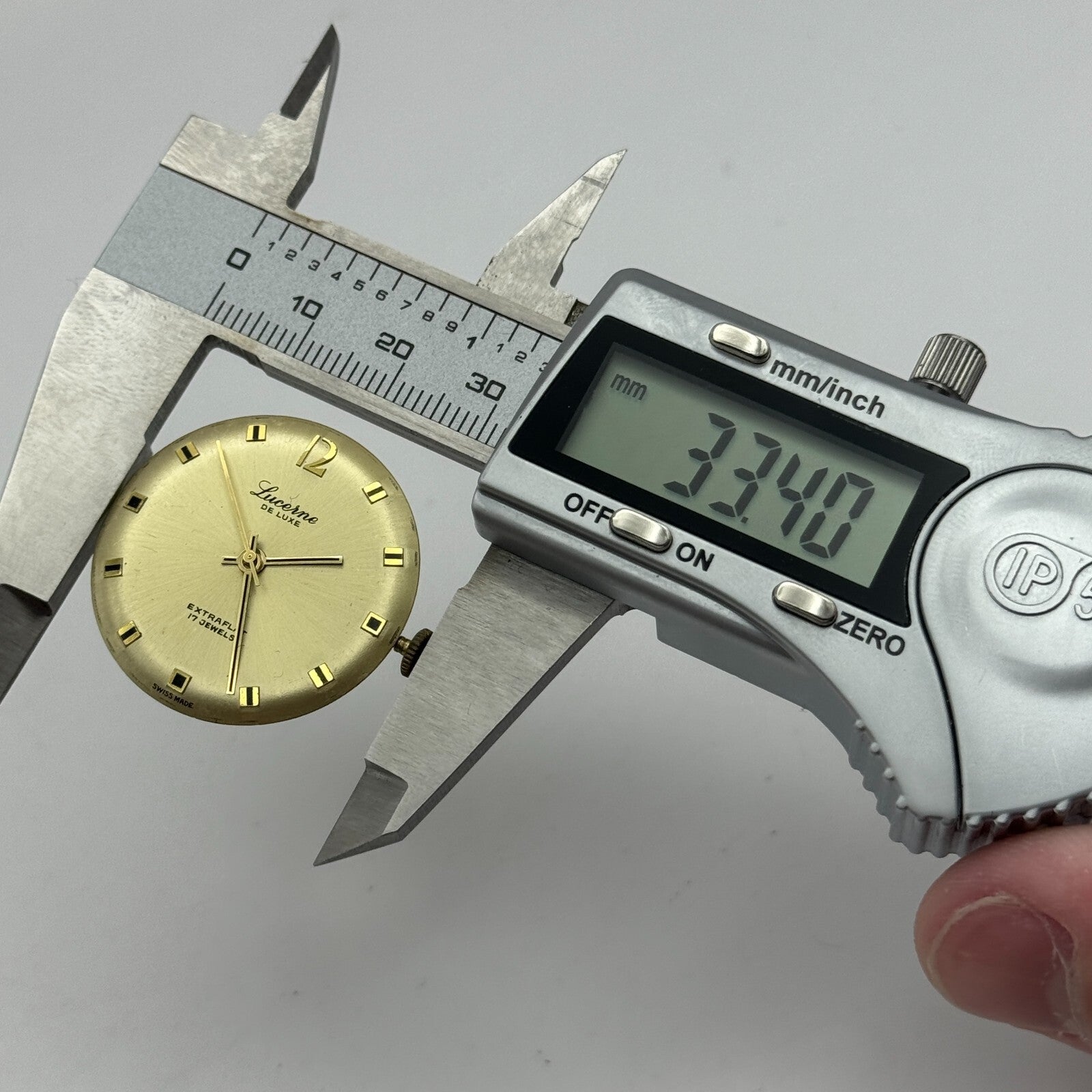 26.5mm Lucerne De Luxe Ronda RL Cal 1213 Manual Wind Swiss Watch Movement PARTS