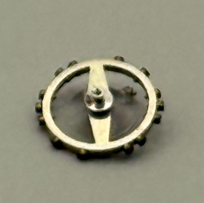 AS 976 1012 Balance Wheel Complete And Spring  29 M Watch Movement Parts NOS