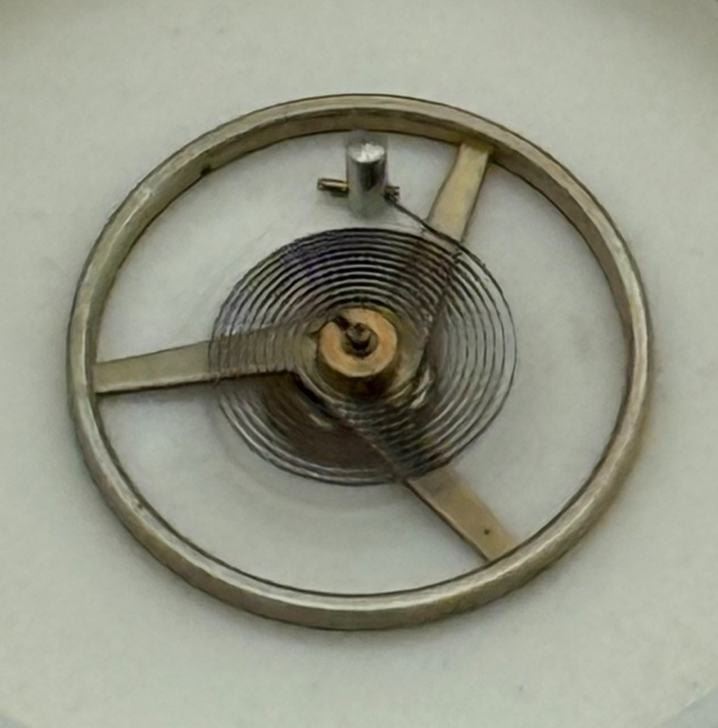 AS 1393 1456 Balance Wheel Complete And Spring 868 M Watch Movement Parts NOS