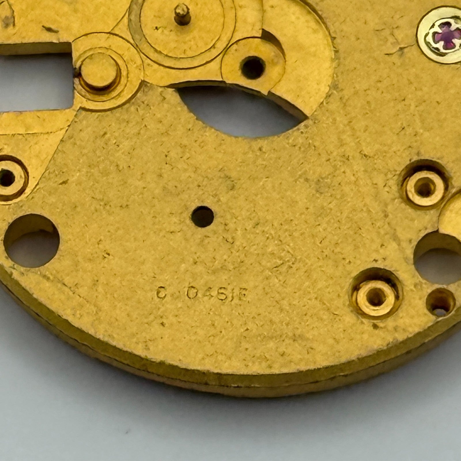 Smiths De Luxe 82 Watch Movement Manual Wind Vintage Parts Repair Spares 27mm