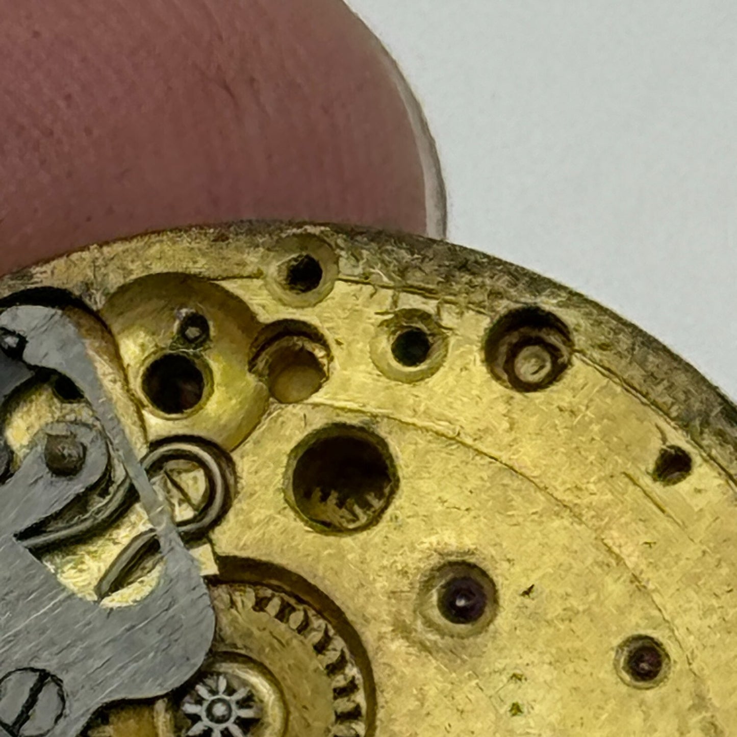 23.6mm Rare FHF Trench Watch Movement Manual Wind Swiss Vintage PARTS SPARES