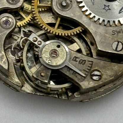 23.6mm Rotary As A Schild 15 Jewels Swiss Manual Wind Watch Movement PARTS