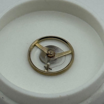 FHF 59-21 Balance Wheel Complete And Spring  1353 Watch Movement Parts NOS
