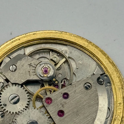 ETA 2408 Date Watch Movement UNO Manual Wind Vintage Swiss Parts Repair 31.8mm