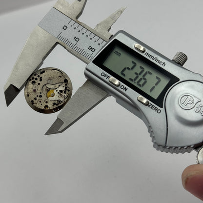 23.6mm Ebel Fab Suisse Cal 118 Manual Wind Swiss Watch Movement Vintage PARTS