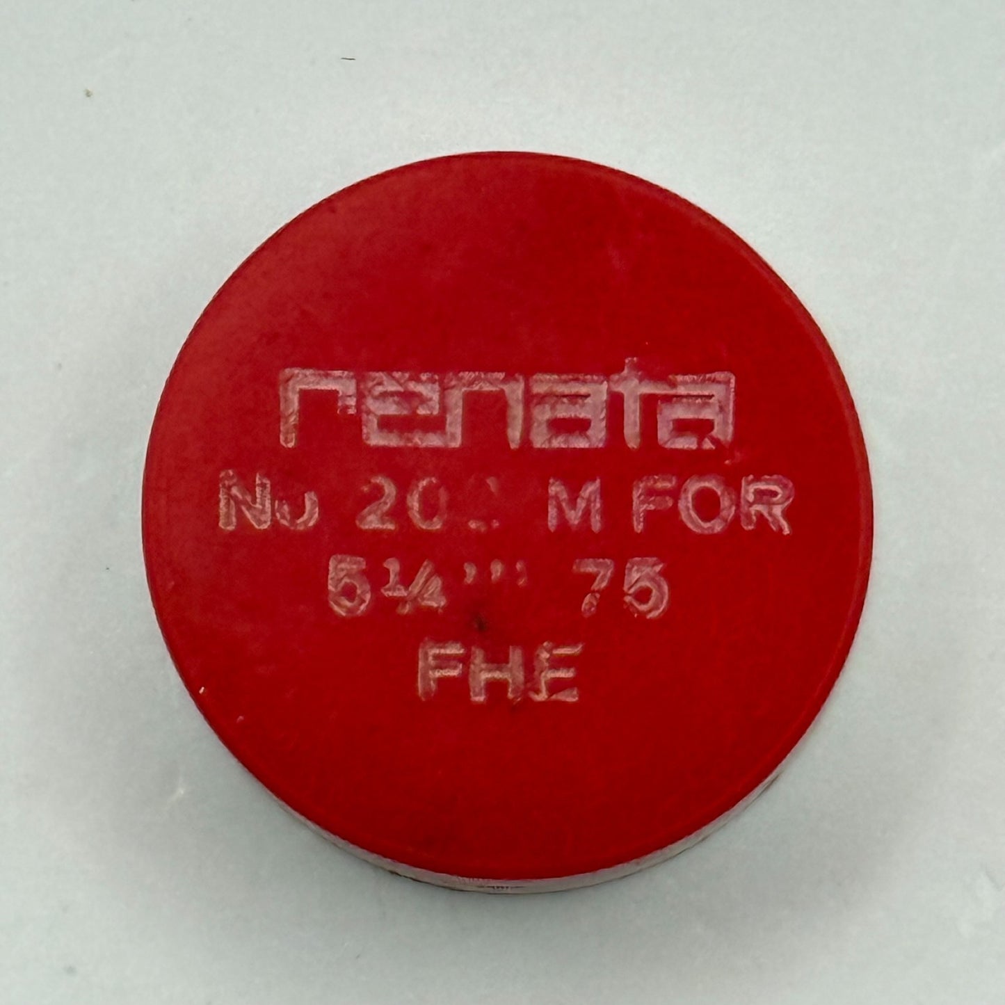 FHF 75 Balance Wheel Complete And Spring 5 1/4''' 200 M Watch Movement Parts NOS