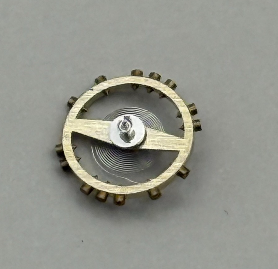 AS 976 1012 Balance Wheel Complete And Spring  532 M Watch Movement Parts NOS