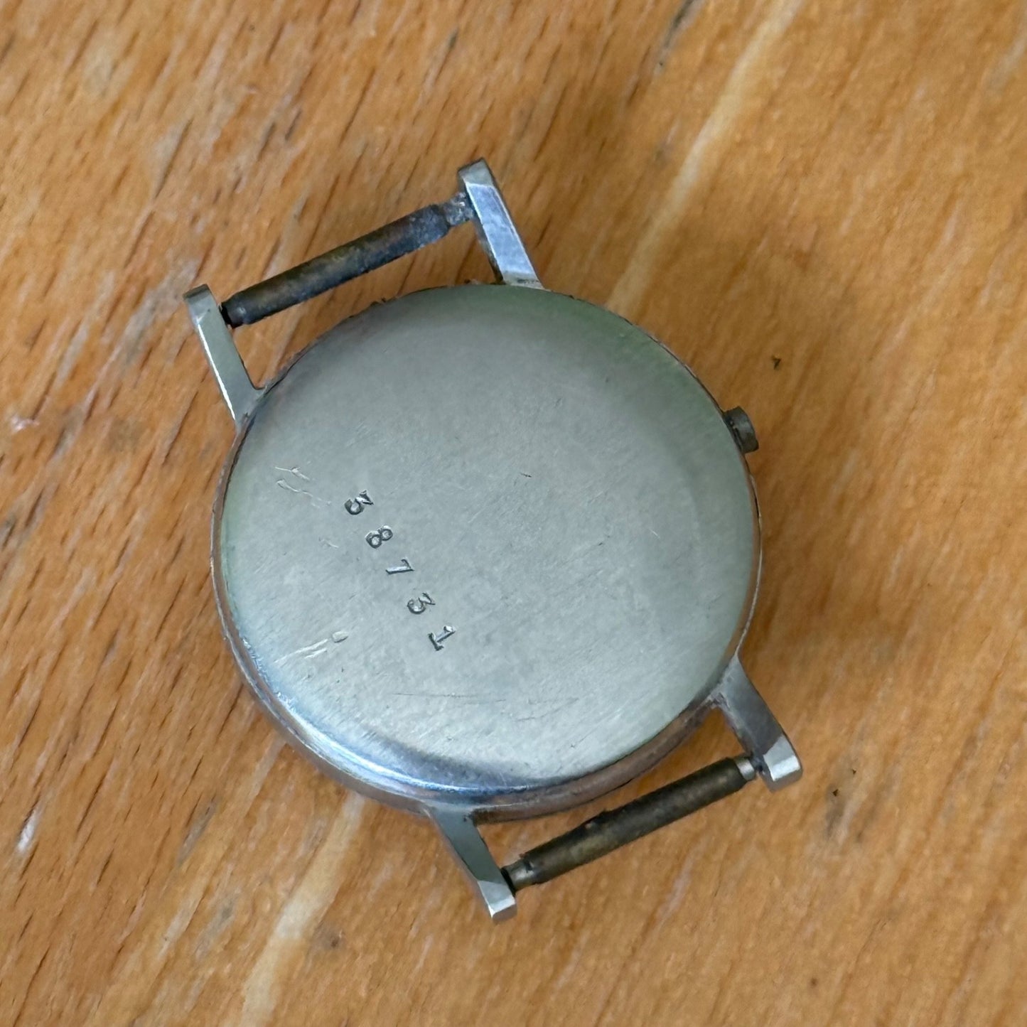 24mm Vintage Peerex 15 Jewels Swiss Sub Seconds Manual Wind Watch PARTS / REPAIR