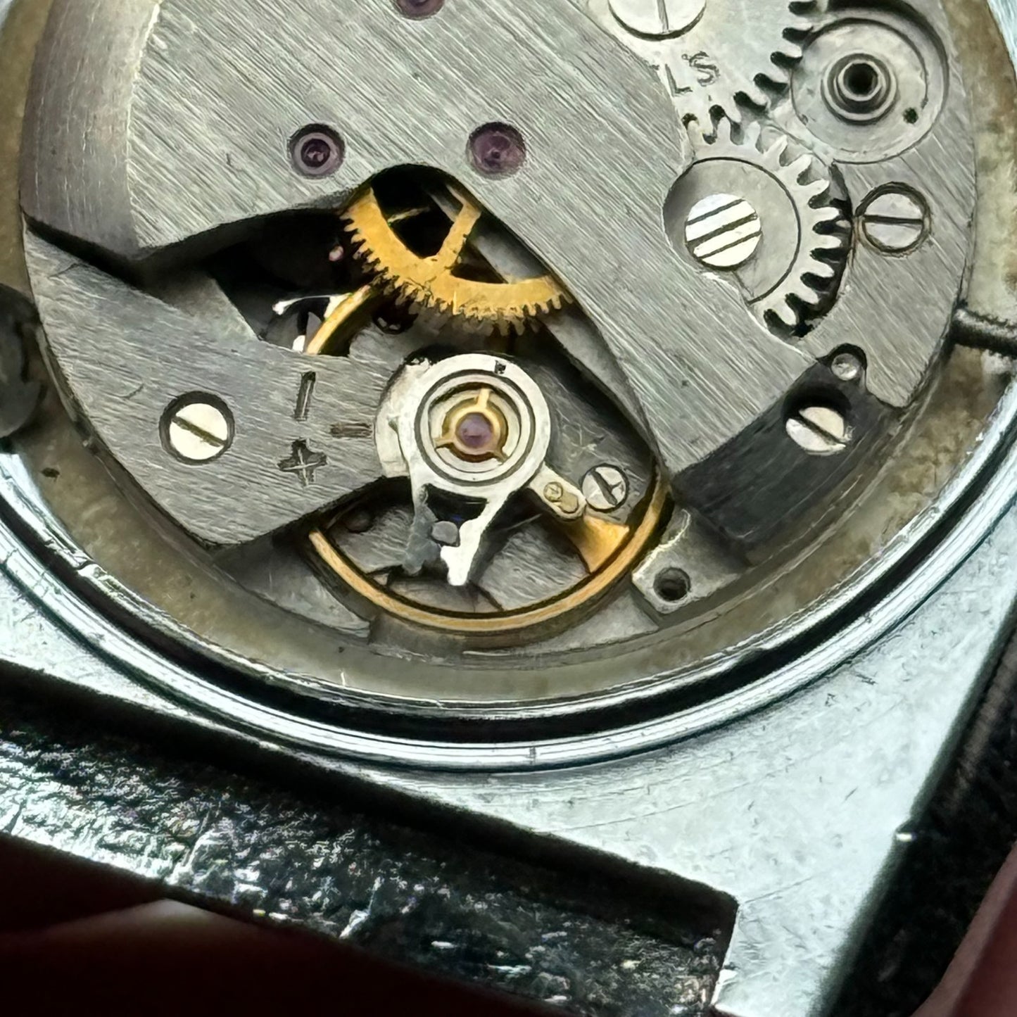 33mm Vintage Werax 17 Jewels 2009.n Shockproof Manual Wind Watch PARTS