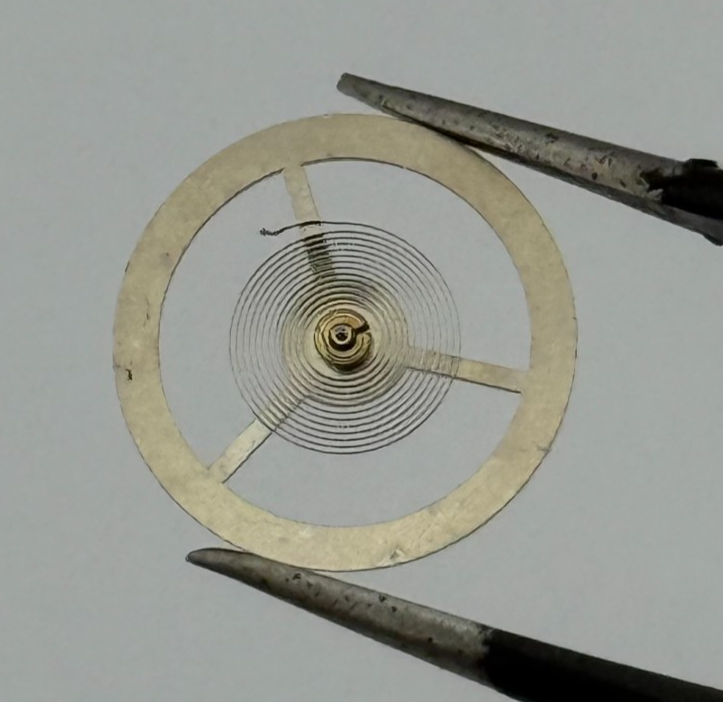 EB 8800 Balance Wheel Complete And Spring 12’’’ 1309 Watch Movement Parts NOS