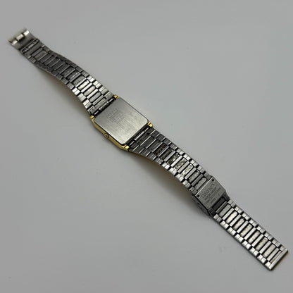 Seiko Ladies Quartz Watch Date Dial Gold Tone Bracelet Japan 25mm PARTS REPAIR