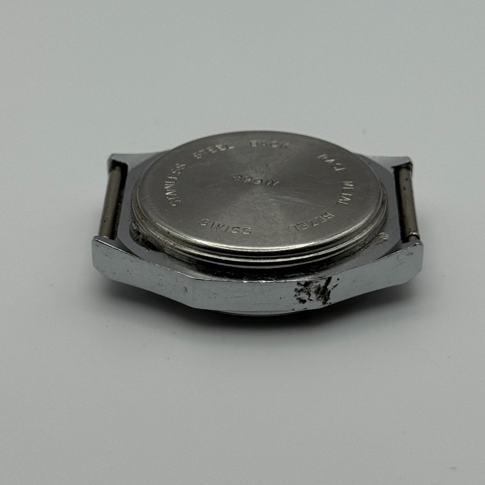 EB 870.111 Quartz Watch Nicole Paris Date Dial Swiss 33mm UNTESTED PARTS REPAIR